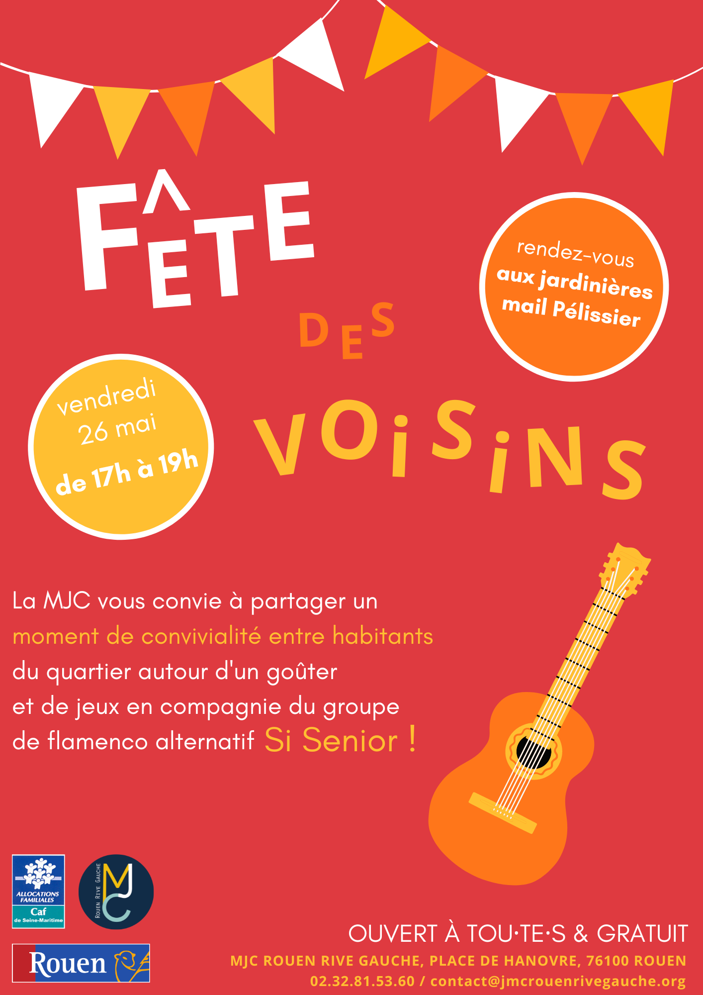 F Te Des Voisins Mjc Rouen Rive Gauche